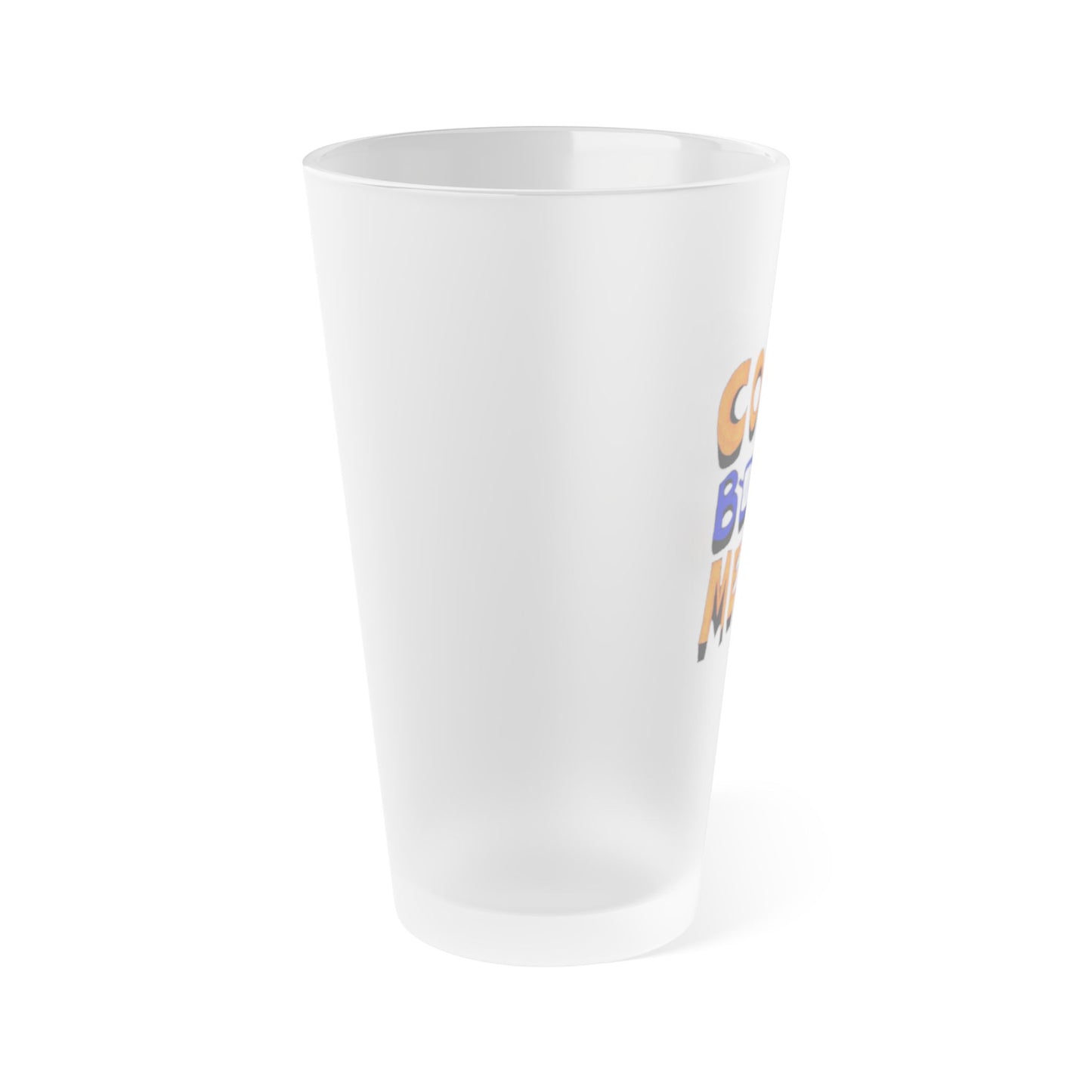 Comic Book Merlin Logo 16oz Pint Glass