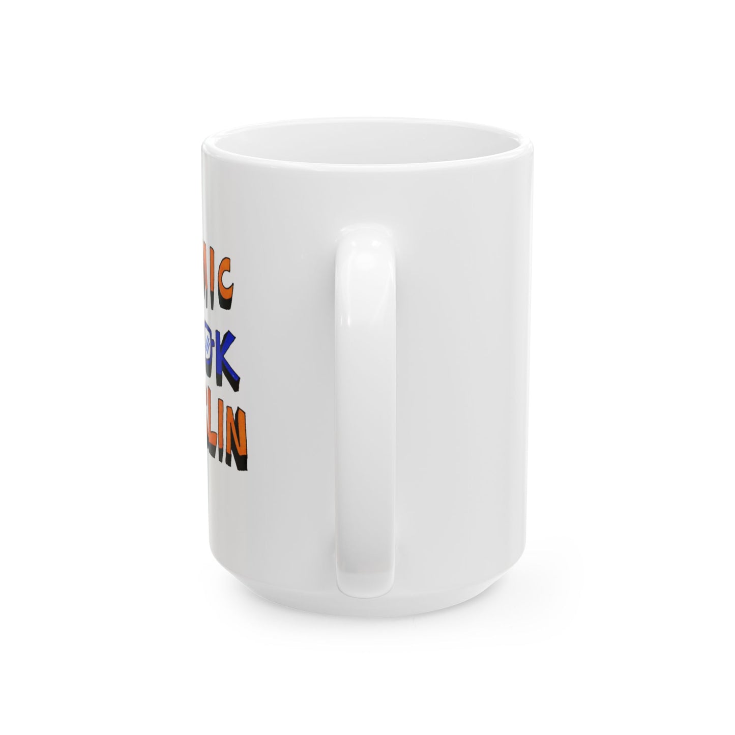 Comic Book Merlin Logo 150z Ceramic Mug