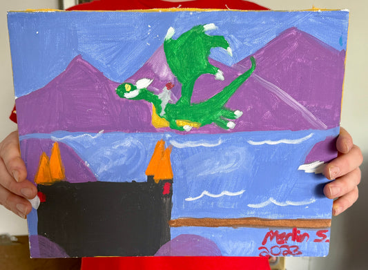 The Dragon Around the Castle