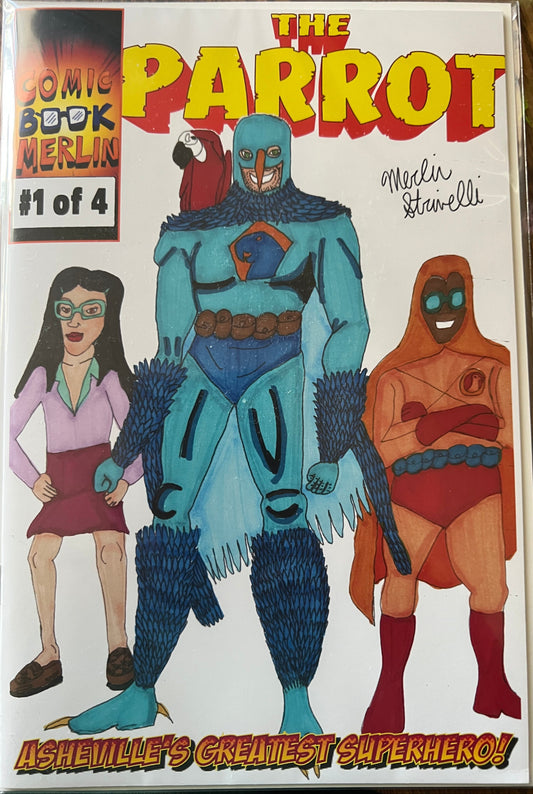 The Parrot #1 DIGITAL AND SIGNED ISSUES AVAILABLE NOW!